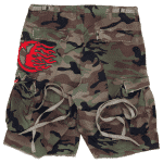 Hellstar Camo Snap Sweatshorts