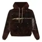 Hellstar Graffiti Brown Hoodies