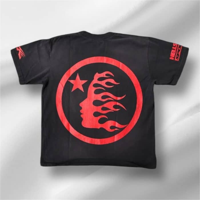 Hellstar Beat Us Black T-Shirt - Image 2