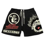 Hellstar Flame Black Short