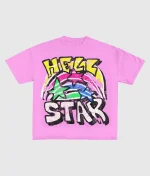 Pink Hellstar Shirt Embo