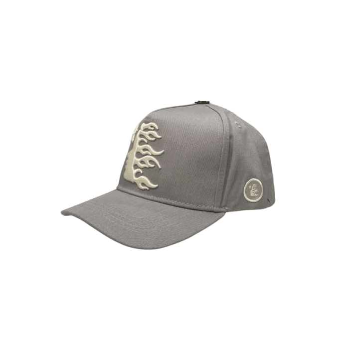 Hellstar Grey Snapback Hat - Image 2