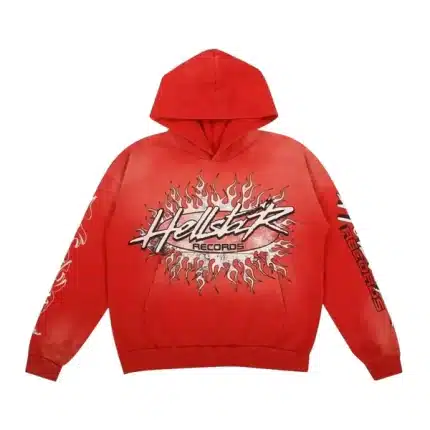 Hellstar Record Hoodie Red
