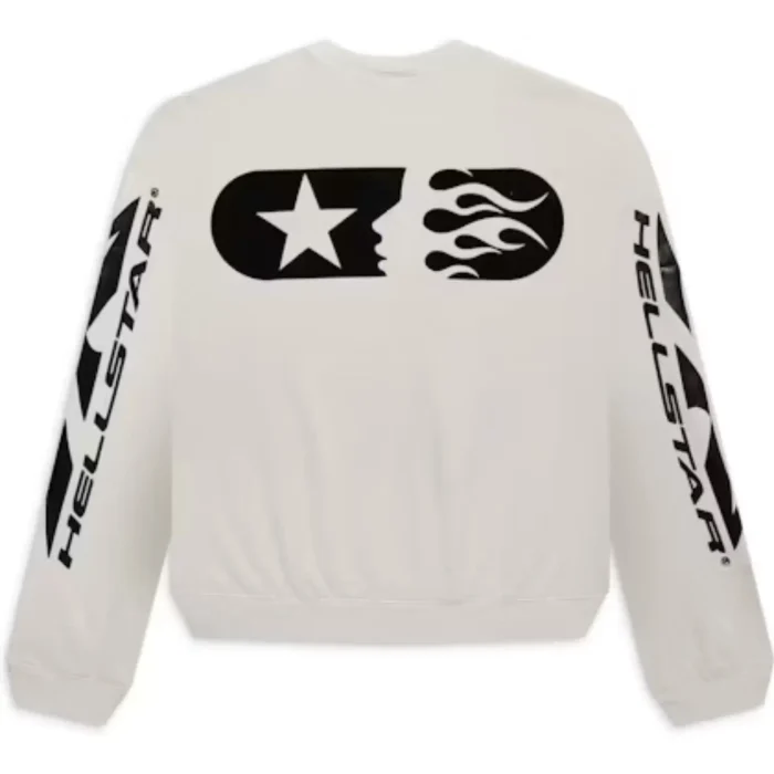 Hellstar Crewneck White Sports - Image 2