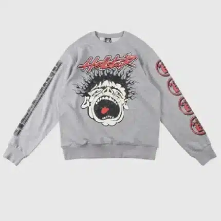 Hellstar Grey Studios Records Sweatshirt