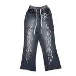 Hellstar Sweatpants Embo Classic Flame