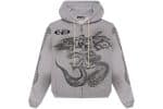 Yoga Hellstar Grey Hoodie